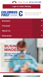 Mobile Screenshot of columbusfirstbank.com
